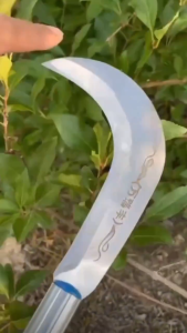 🔥นำเข้าจากเยอรมัน🔥เคียวเหล็กแมงกานีส 60-120cm มีดพร้า ยืดหยุ่นสูง ความแข็งสูง ทนต่อการสึกหรอ คมทนทาน มีดถางหญ้า มีดถางป่า มีดตะขอ เคียวตัดหญ้า มีดเกี่ยวหญ้า เคียวแมงกานีส  มีดดายหญ้าคมๆ