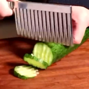 DiyHomeIpoh Potato Knife | Jelly Knife | Wavy Potato Cutter