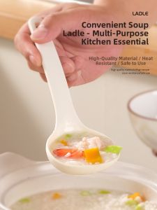 MRUN | Multifunctional Heat-Resistant Food-Grade Plastic Spoon