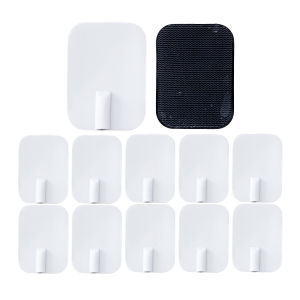 10/20P 4x6cm Reusable Electrode Gel Patch TENS Silicone Acupuncture EMS Pad For Physiotherapy Therapy Body Massager Replacement