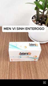 Men Vi Sinh ENTEROGO Bổ Sung 35 Tỷ Lợi Khuẩn Hỗ Trợ Cân Bằng Hệ Vi Sinh Đường Ruột - 20 hộp