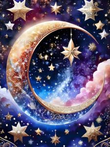 Kayou | Jigsaw Puzzle 500/1000 Pieces Moon Landscape Pattern Paper Puzzles Adult Present Portable Box for Family Games Educational Toys