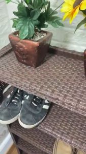 Rak Sepatu Plastik Murah & Praktis