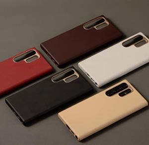 LANGSIDI Original Cowhide Leather Phone Case for Samsung Galaxy S24 S23 Ultra S24 Plus S 24 23 Magnetic Back Cover Metal Frame Shockproof Luxury 360 Full Protection Back Cover Anti-Slip Shock-Absorbent Handmade Original Factory