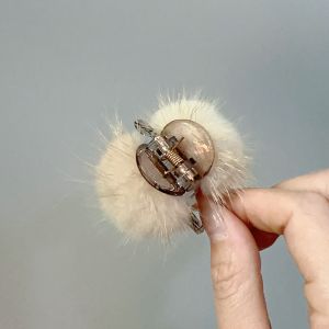 All-match Autumn Winter Princess-style Atmosphere Hair Clamp