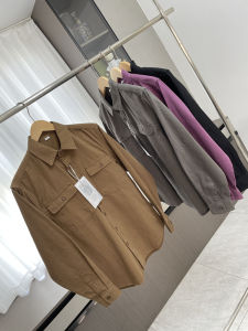 Japanese Style Heavy Weight! Soft Comfortable! Export Mens Clothing Autumn Cotton Easiest for Match Casual Work Clothes Shirt Jacket Outwear