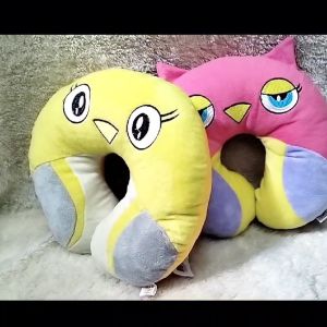 Dreamtoys96 Bantal Leher Owl Headrest Tompel Owl Penyanggah Leher