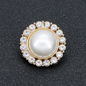 Nút Kim Loại Tròn Cao Cấp Đa Năng Cho Áo Khoác Len Chất Lượng Cao Nút Ngọc Trai Trang Trí Kim Loại Phong Cách Nhỏ Sang Trọng