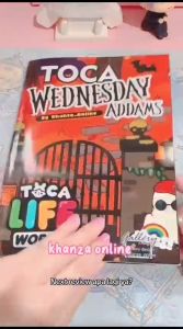 New Product !!! Toca Boca Wednesday SUDAH DI SUSUN - Buku mainan anak / Mainan Edukatif anak / Mainan Viral Tahun 2023 / Bisa Bayar Ditempat COD