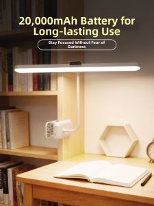 Eye-Protecting Study Desk Lamp Clip-on
