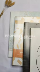 Aksesoren Buku Catatan Notebook Greebel Ukuran B5 / Binder Harian / Diary Book Motif / Agenda Planner Notes
