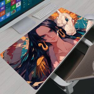 Bandai | Anime Mouse Padone Piece Boa·Hancock HD Print Computer Gamer Locking Edge Mousepad XXL Keyboard PC Mice Mats Pad For LOL Csgo