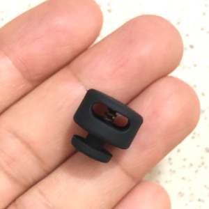 5 cái - Nút chặn nhựa tròn 2 lỗ dễ sử dụng dùng trong thời trang  túi sách giày trang trí