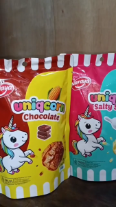 Naraya Uniqcorn / popcorn coklat / popcorn caramel /popcorn salted sweet