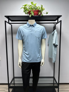 Áo Thun Nam Tay Ngắn Mùa Hè Mới 25 Năm Bằng Lụa Tơ Tằm Mịn Thoáng Khí Không Đường May Kín Áp Nhiệt Thương Mại Thường Ngày