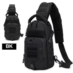 Camping Chest Bag Tactical Backpack for Men Sport Shoulder Outdoor Hiking Climbing Cycling Fishing Travel MOLLE Sling Fanny Pack