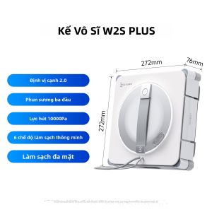 ECOVACS | Robot Lau Cửa Sổ Thông Minh Phun Tự Động