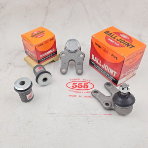 BUSING ARM BAWAH+BALL JOINT BAWAH TOYOTA KIJANG 5K 7K 1SET 555