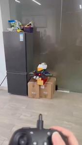 2025 New Style Childrens Foam Remote Control Airplane With LED Light Stunt 360° Spin RC Jet Fighter