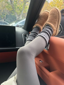 Winter Thickened Long Tube Socks Yoga Pants Snow Boots Compatible Womens Style Warm Home Clothes Fleece Lined Crew Socks