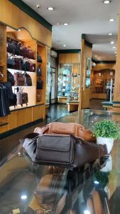 Tas Pinggang Waist Bag Pria Kulit Sapi Asli Karl Sangkoni MJ-Tas Pinggang 15