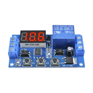 Aideepen | DC 12V Timer Delay Relay Module Cycle Timer Switch Optocoupler Isolation Trigger Timing Delay Relay LED Smart Home Controller
