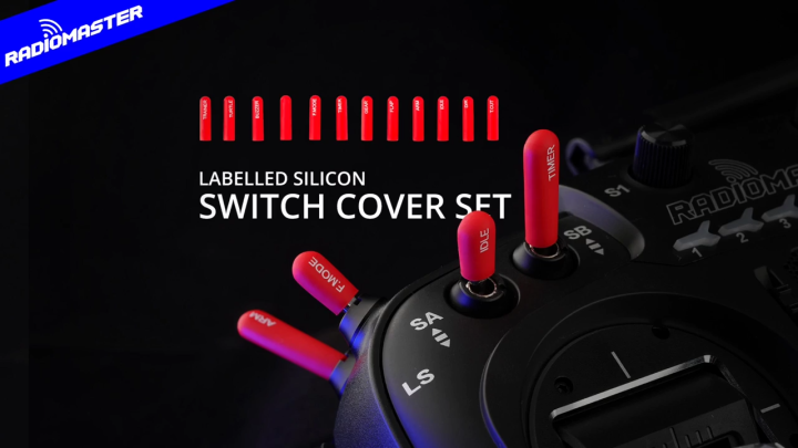 12pcs Labeled Silicon Switch Cover Set (Long) From Radiomaster | Lazada ...