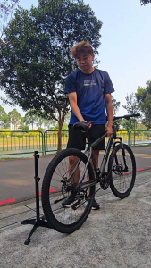 T2P Bicycle Stand Adjustable Height Seat Stay and Chain Stay Support BIke Stand Rack