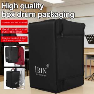 IRIN | IRIN Case Drum Bag Thickened with Cotton Hand-held Shoulder Drum Bag Thickened Sponge Liner Oxford Cloth Metal Zip Instrument