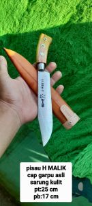 PISAU CAP GARPU H MALIK SARUNG KULIT