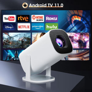 Salange P30Pro Smart Mini Projector Android 11 WiFi6 Support 4K 1080P BT5.0 Support 1080P Projector  Home Cinema Portable Projector