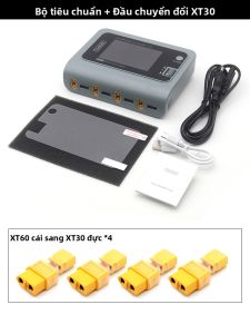 Bộ Sạc Pin Lithium 4 Kênh Chế Độ Đôi