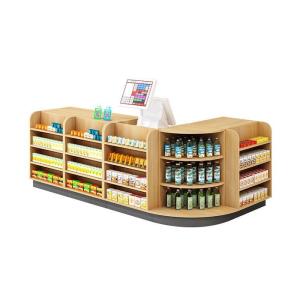 Sleek Modern Mini Glass Cash Register Counter