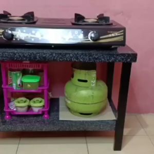Meja Rak Kompor Gas 2 Tungku & 1 Tungku: Pilihan Terbaik untuk Dapur Anda