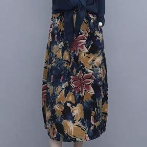 Casual Cotton Linen Dress Set Womens Spring Autumn New Style plus Size Elegant Two Piece Suit Vintage Commute A-Line Gown