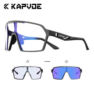 kapvoe | 2026 Kapvoe Photochromic Sports Sunglasses for Men Cycling Glasses Women MTB Glasses Sports Baseball Sunglasses UV400 Goggles