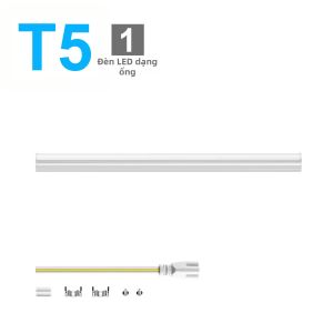 Đèn Tuýp LED T5 T8 50CM Thanh Nhôm Dùng Cho Văn Phòng Cửa Hàng Nhà Để Xe Kho Đèn Chiếu Sáng Dưới Tủ 220V 110V AC Thiết Bị Thông Minh