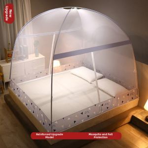 HAOMIAN | Premium No-installation Dustproof Reinforced Foldable Full Coverage Mosquito Net