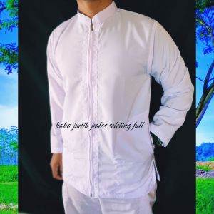 baju koko putih pria dewasa