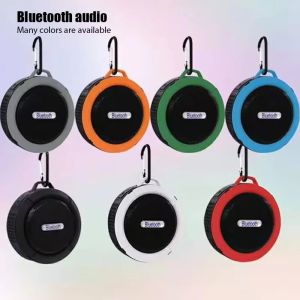 📻【Readystock】 + FREE Shipping 📻 C6 Waterproof Outdoor Bluetooth Speaker TF Wireless Music Loudspeaker Portable Speakers Shower Bicycle Speaker for Bike/Bathroom