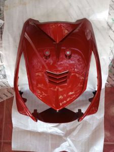 COVER BODY HALUS TAMENG DEPAN BEAT CARBU WARNA MERAH MAROON