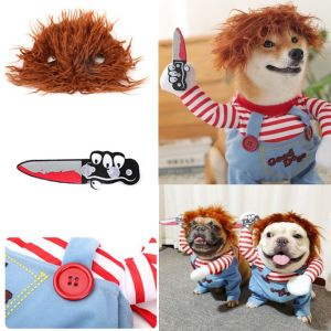 Pet Costume Dog Costumes Cat Cosplay Party Funny Outfit Clothes