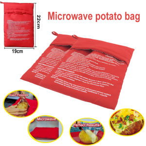 Microwave potato bags reusable fast microwave potato bags baked potatoes perfect potatoes red-baked 4-minute bags