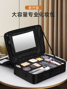 Niceland Túi Trang Điểm Dung Tích Lớn Nữ Hộp Đựng Dụng Cụ Xăm Hình Di Động Trang Điểm Chuyên Nghiệp Nghệ Sĩ Túi Bảo Quản Mỹ Phẩm