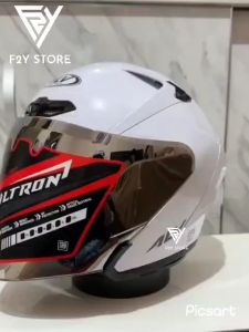 Helm ALV Ultron Solid Half Face SNI Terbaru