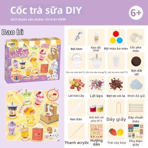 JIEXI | Đồ Chơi Mô Phỏng Quán Candy DIY cho Bé Gái: Trà Sữa và Kẹo Ngọt