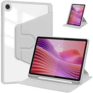 For Lenovo K10 2nd Gen TB311XU 10.1inch Case with Pen Holder 360 Rotating Acrylic Stand Cover Tab 10.1 2025 TB311FU Tablet Funda