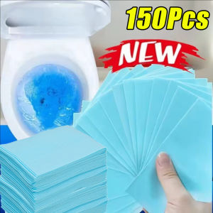 150pcs Multifunctional Floor Cleaning Sheet / Disposable Water-Soluble Sterilizing Cleaning Tablets / All-around Dissolving Paper Cleaning Sheet