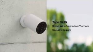TP-Link Tapo C425 Smart Wire-Free Security Camera | CCTV Camera | Home Camera | Color Night Vision