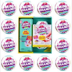 Bandai | Zuru Mini Brand Surprise Refrigerator Ball Mysterious Toy Decoration Model Blind Box Fill The Fridge Collection Surprise Toys